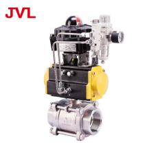 wafer cf8m 1000 wog  3 piece  Pneumatic ball valve